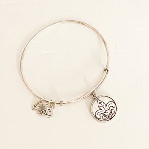 Alex and Ani Fleur De Lis bangle